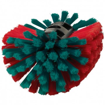 Brosse à jante souple à passage d'eau VIKAN, 24cm