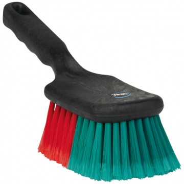 Brosse multi-fonctions manche court fibres souples VIKAN