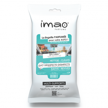 Lingettes désinfectantes parfumées IMAO