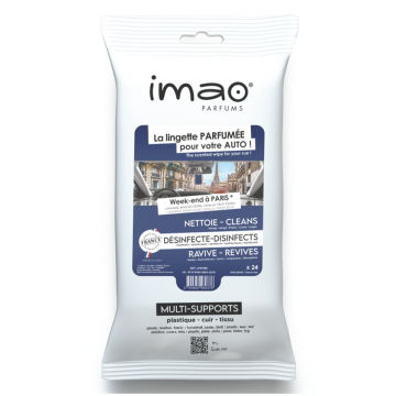 Lingettes désinfectantes parfumées IMAO