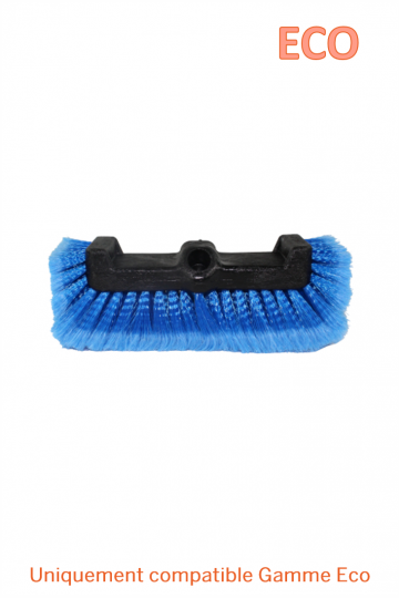 Brosse Tri-faces à passage d'eau, 25 cm