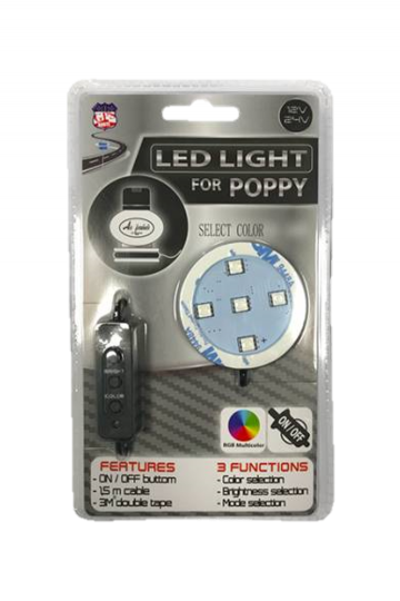 Support lumineux multicouleurs pour Poppy