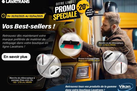 C’est parti pour l’offre de printemps avec notre partenaire Vikan !