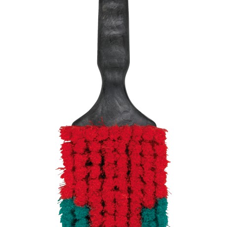 Brosse à main, manche court Vikan, 270 mm, Dur, Jaune 41926