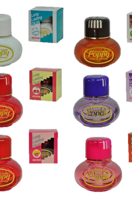 Désodorisant Poppy Original 150 ml avec différents parfums