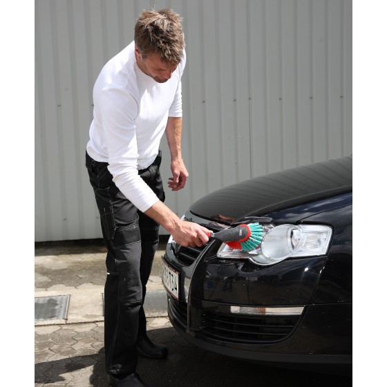 Brosse à main pour carrosserie à fibres souples VIKAN