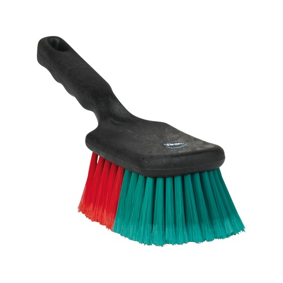Brosse multi-fonctions manche court fibres souples VIKAN