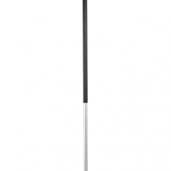 Manche alu à passage d'eau avec clic et robinet on/off, 157.5 cm, VIKAN