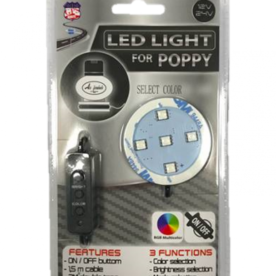 Support lumineux multicouleurs pour Poppy