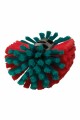 Brosse à jante souple à passage d'eau VIKAN, 24cm
