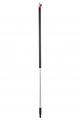 Manche alu à passage d'eau avec clic et robinet on/off, 157.5 cm, VIKAN