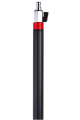 Manche alu à passage d'eau avec clic et robinet on/off, 157.5 cm, VIKAN
