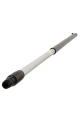 Manche alu à passage d'eau avec clic et robinet on/off, 157.5 cm, VIKAN