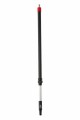 Manche alu télescopique à passage d’eau avec clic, 106 - 160 cm, VIKAN