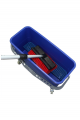 Seau à roulettes 25L avec grille intégrée